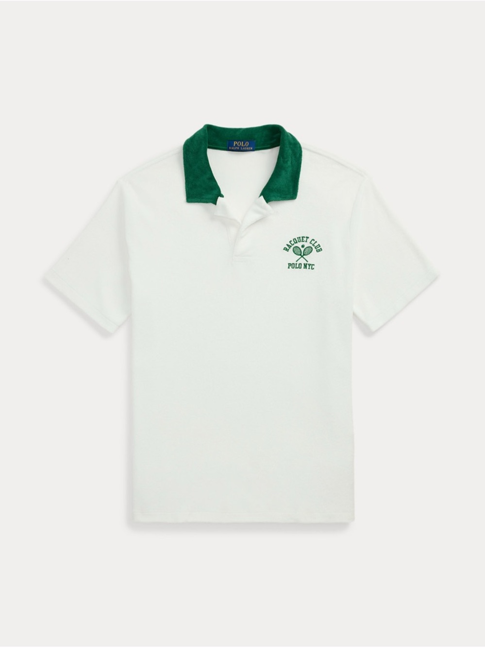 Polo by Ralph Lauren White Terry Men’s Polo Shirt